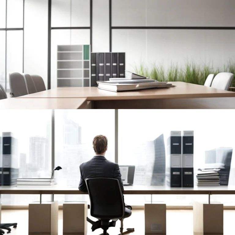 法律相談を受ける不動産エージェント